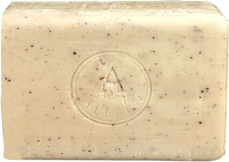incienso en Jabón d'Aleppo alepeo exfoliante con nigella 8% 100g|es