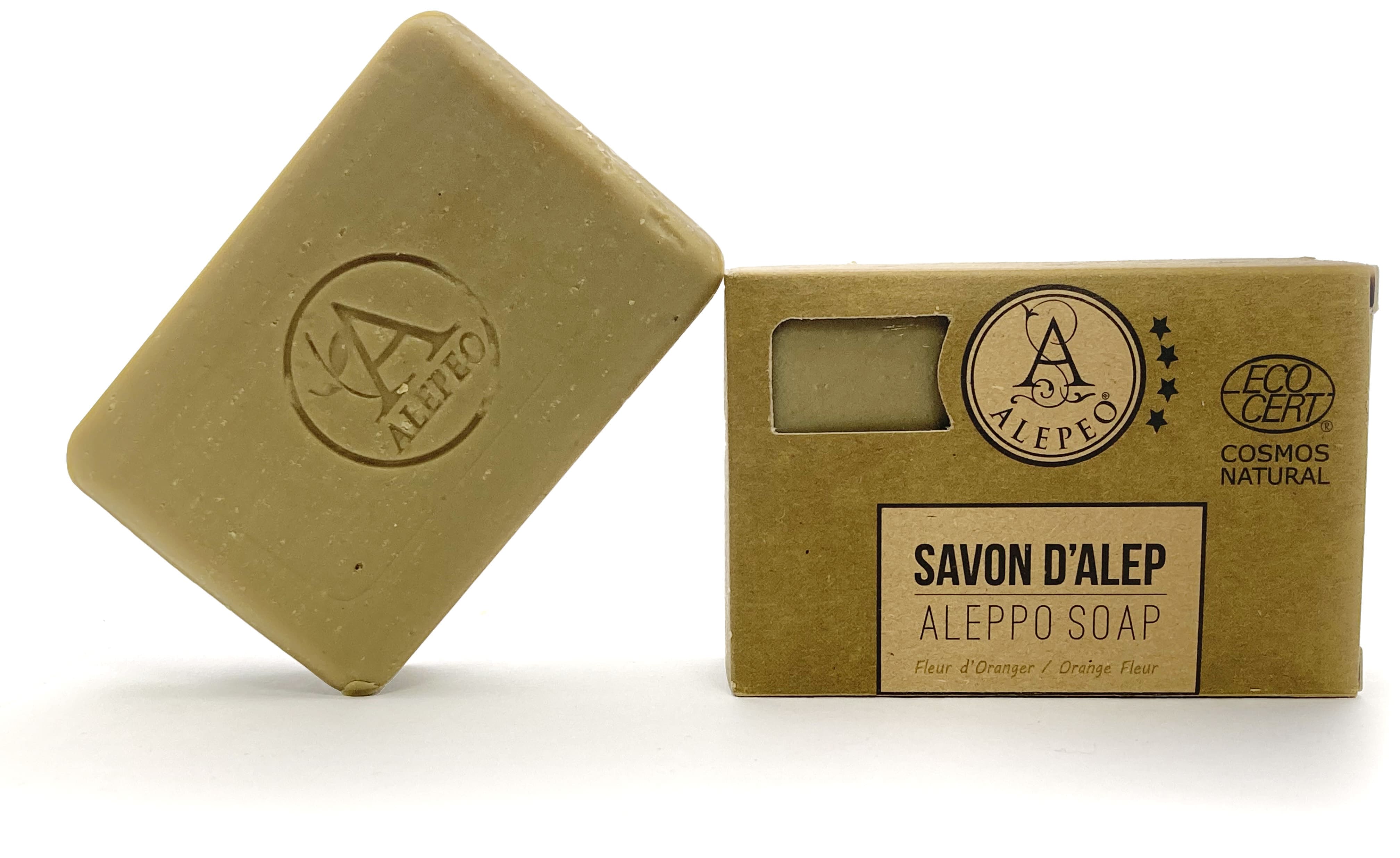incienso en Alep jabón azahar 100g - ECOCERT