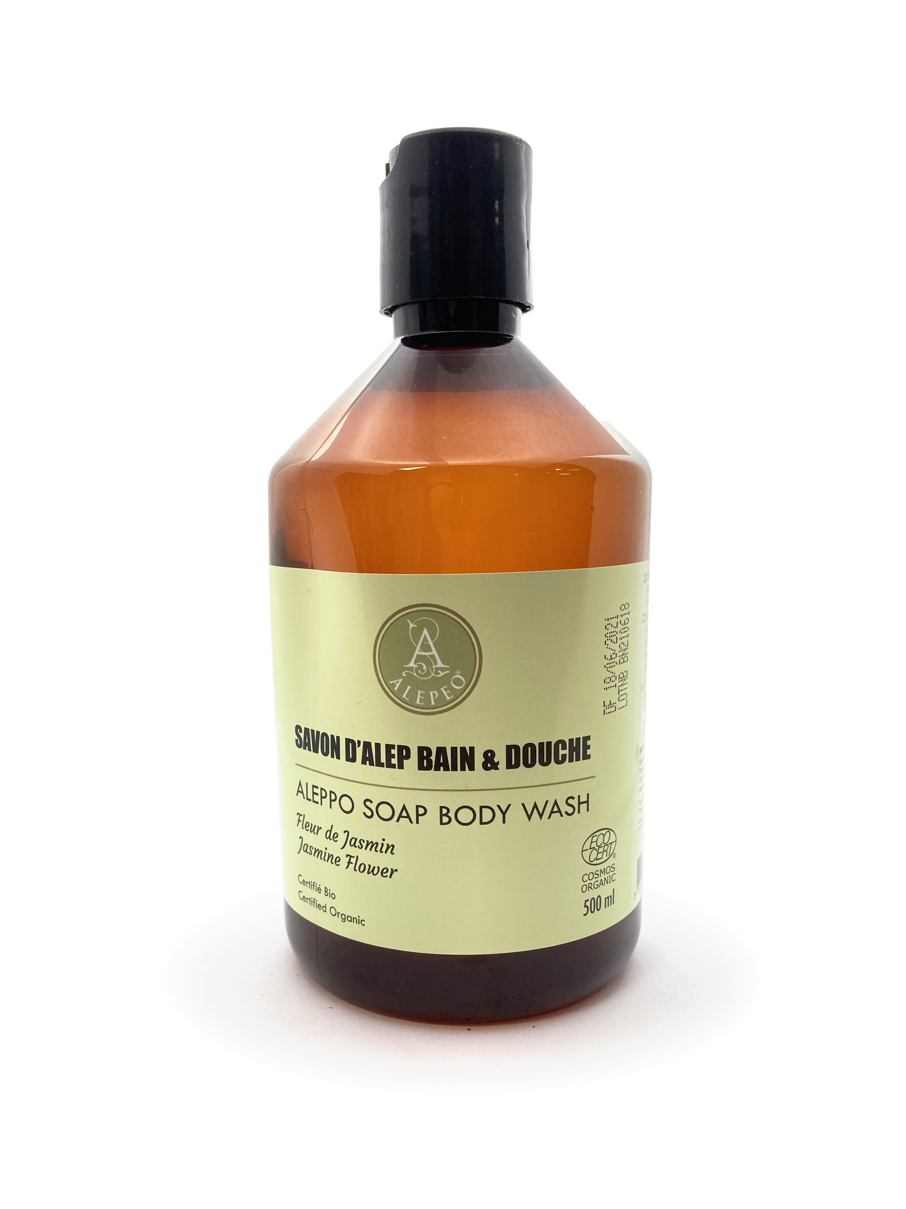 incienso en Jabón líquido de Alepo - Ecocert - Flor de jazmín 500ml
