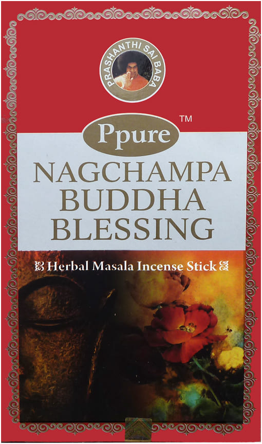 Incienso Ppure nagchampa buddha bendición 15g