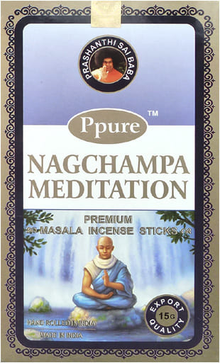 Incienso Ppure nagchampa Meditación 15g