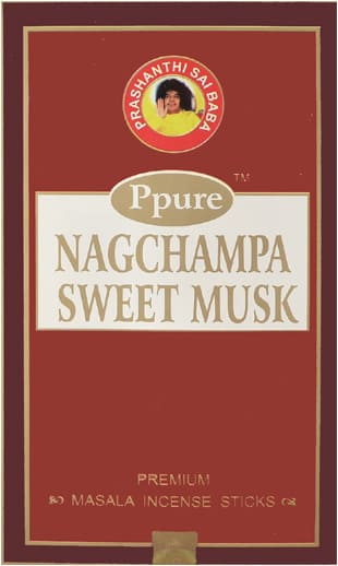 Incienso Ppure nagchampa dulce almizcle 15 g