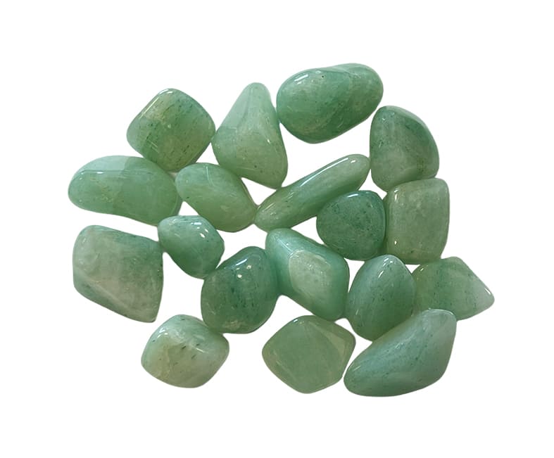 Piedras rodadas Aventurina Verde A+ 250g