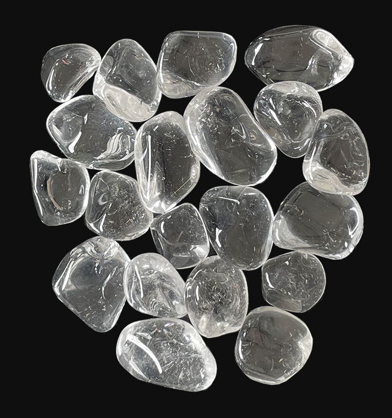 Rodados Cristal de roca A 250g