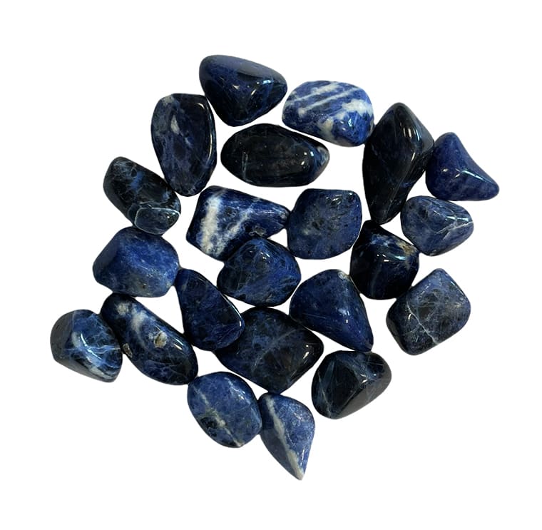 Piedras rodadas sodalita AA 250g