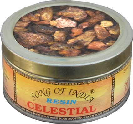 Incienso de resina celeste 60g.