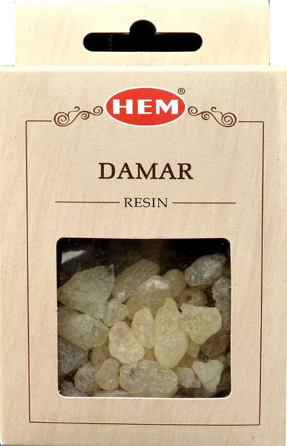 incienso en Resina HEM Damar 30grs x12 uds