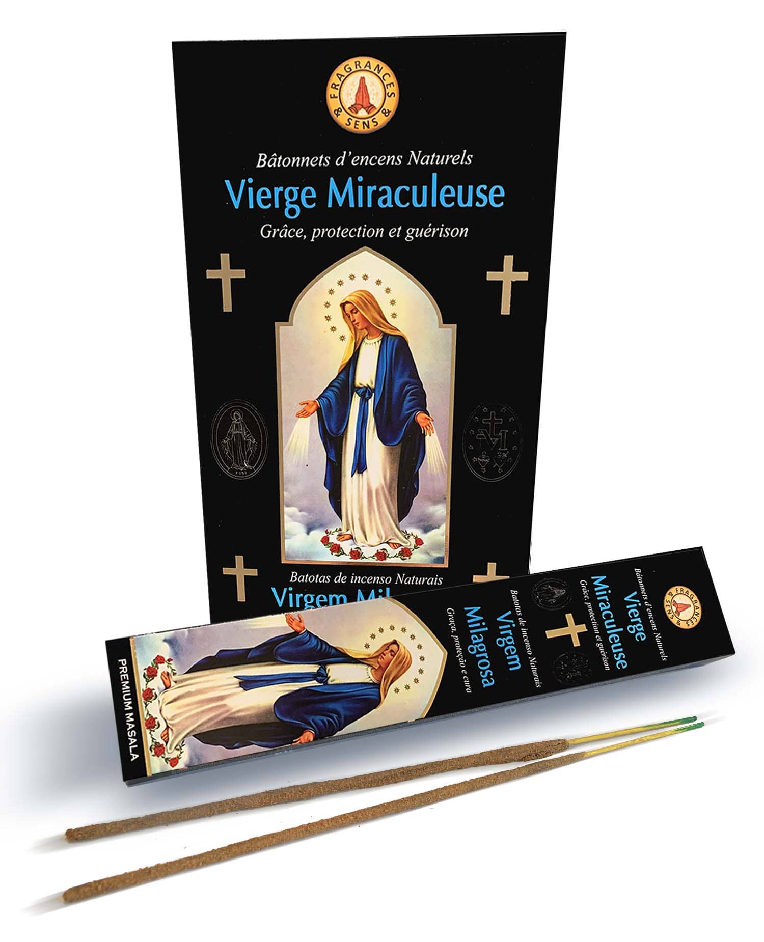 incienso en Incienso Fragrances & Sens Virgen Milagrosa masala 15g