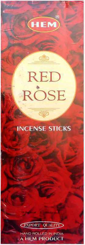 Incienso Hem Red Rose 8 Bts