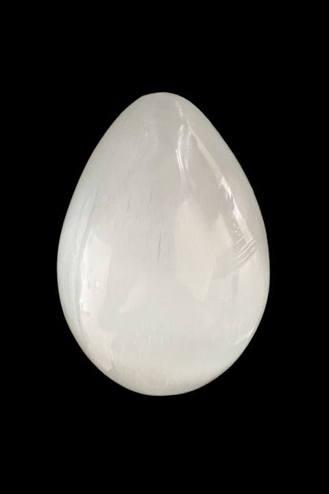 Huevo grande de selenita 13 cm 1 kg