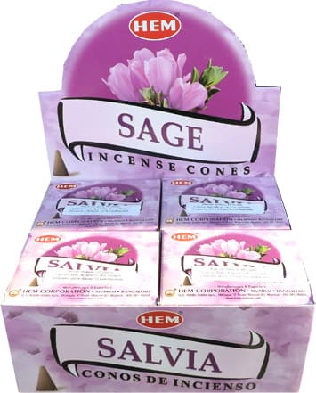 Conos de salvia