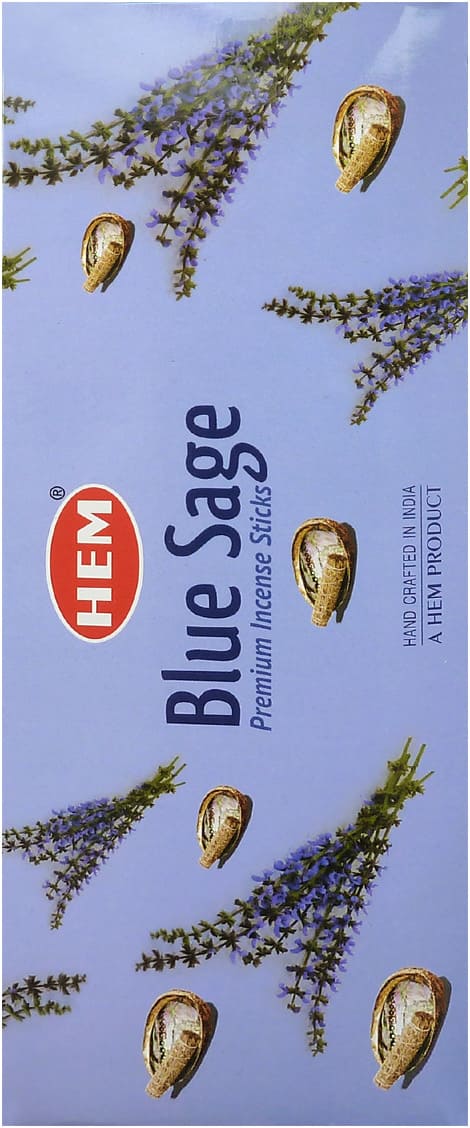 Incienso Hem salvia azul hexa 20g