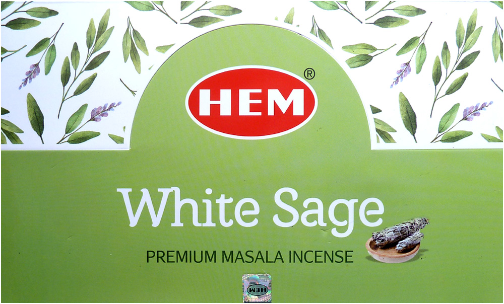 Incienso Hemlock Premium Sage White Premium 15g