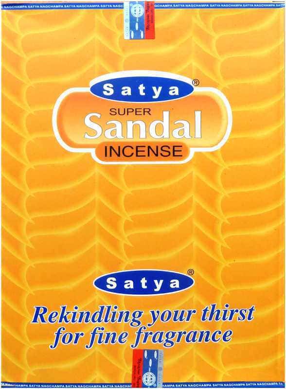 Incienso Satya Super Sandalia 20g