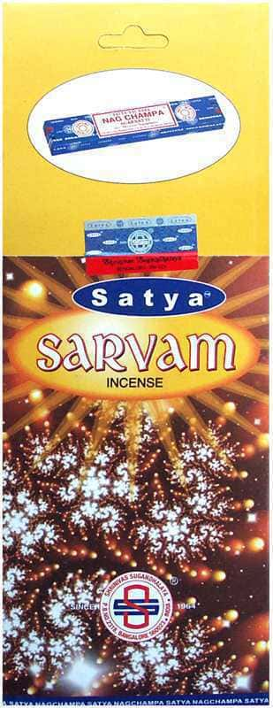 Incienso Satya Sarvam 10g