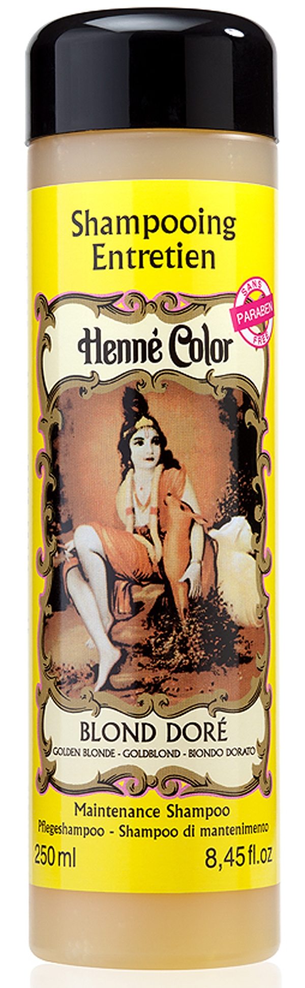 Pack de 3 Champús de Mantenimiento Henna Color Rubio Dorado 250ml