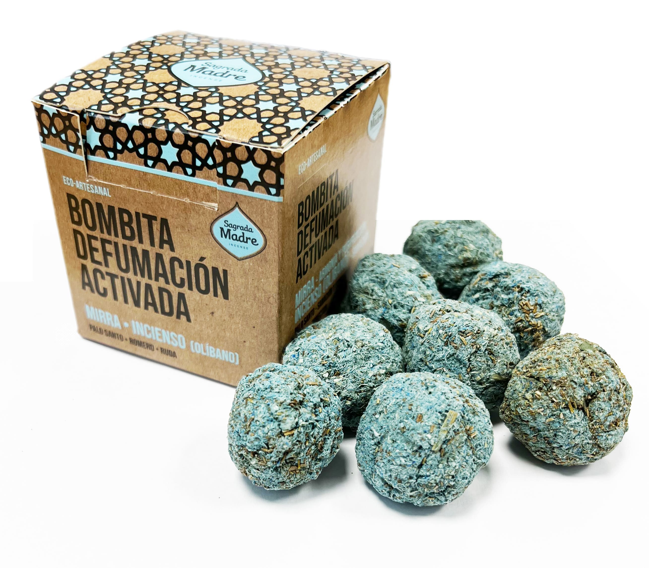 Sagrada Madre - Bombita Defumación Frankincense Mirra