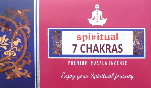 Incienso sri durga Spiritual 7 Chakras 15g