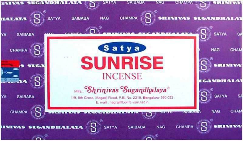 Incienso satya Sunrise 15g