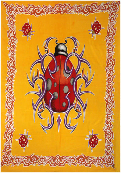 incienso en Colgante de pared mariquita arabesca