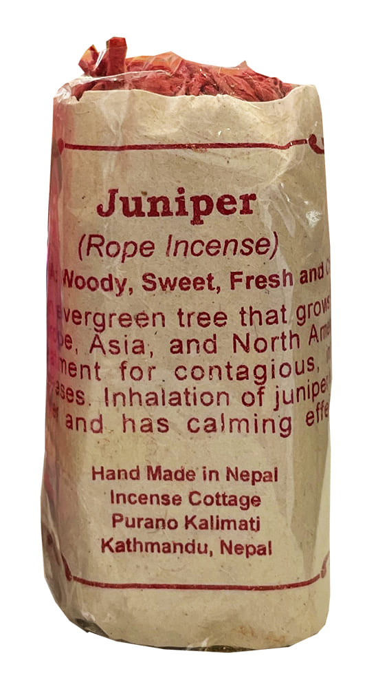 Incienso Nepalí cuerda Juniper