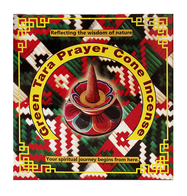 Incienso nepalí en conos Green Tara Prayer
