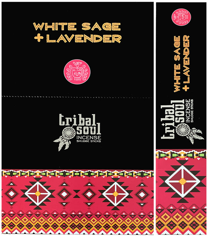 Incienso Tribal Soul Sabio Blanco & Lavanda masala 15g