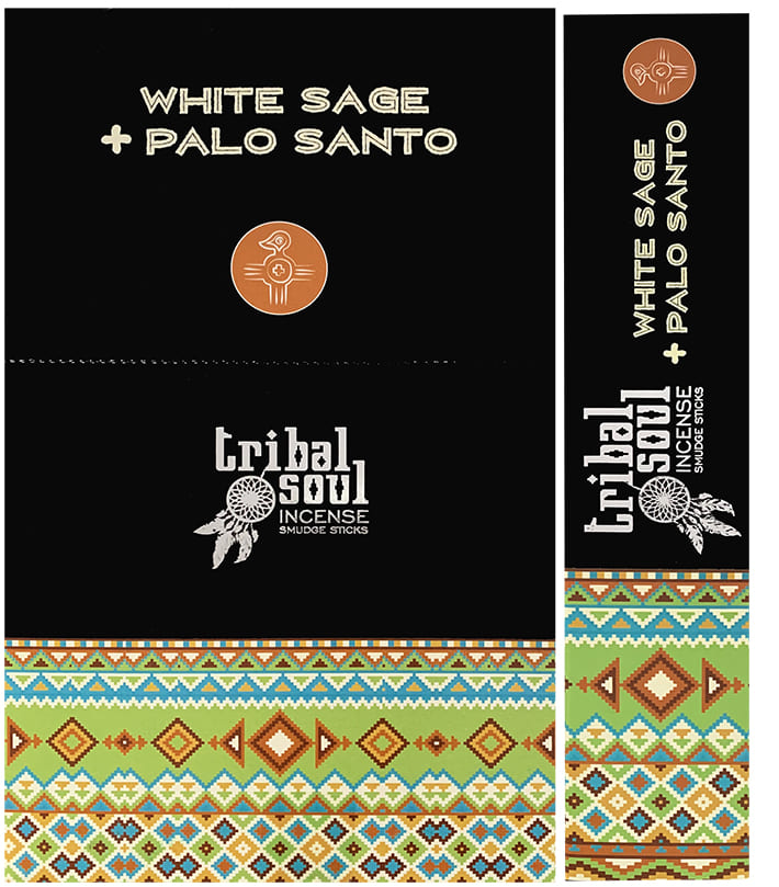 Incienso Tribal Soul Sabio Blanco & Palo Santo masala 15g