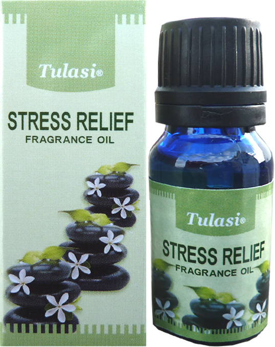 Stress tulasi aceite perfumado 10mL x 12