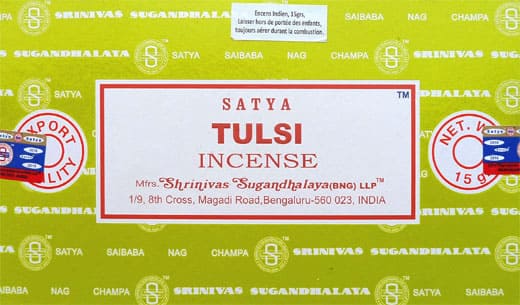 Encens satya tulsi 15g