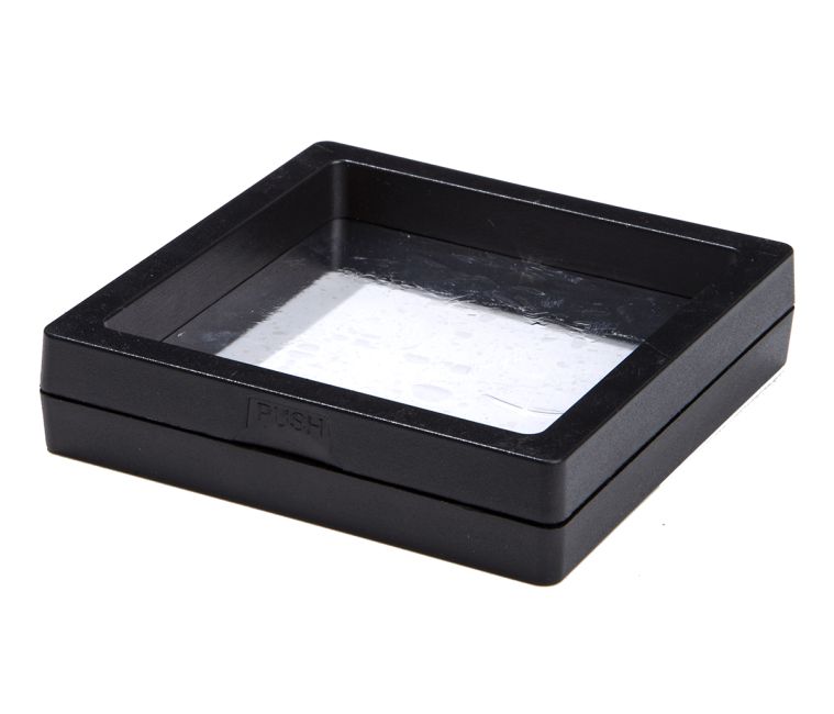 Caja Marco Negro para Joyería 9cm x10