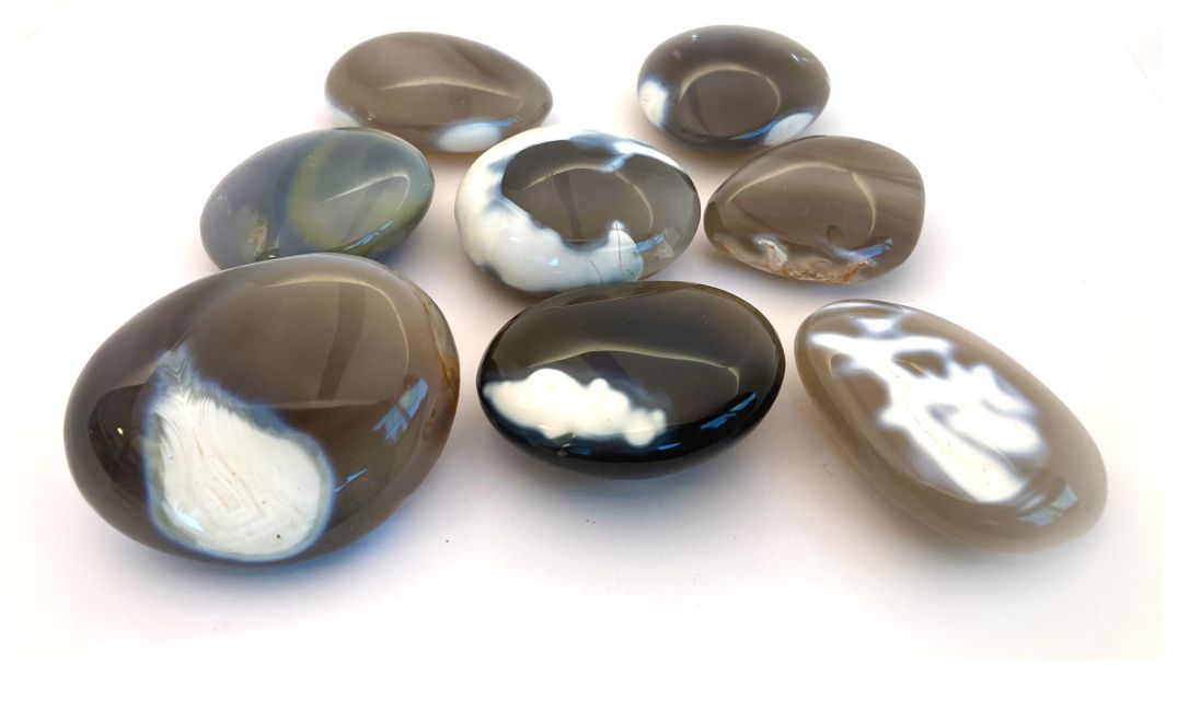 Agata Orca Rolled Pebbles 500gr