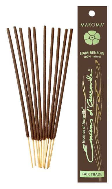 Incienso Auroville Benzoin de Siam 5x 10 Sticks