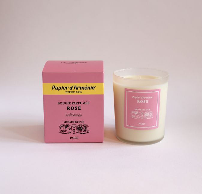 incienso en Papel Armenio con Rosa x30