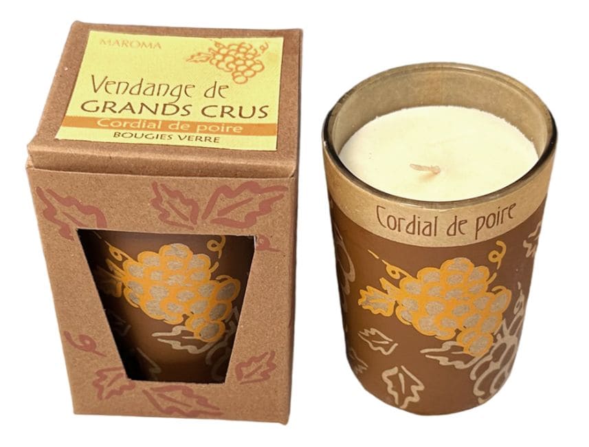 Vela Maroma Pera Cordial en vaso 95g