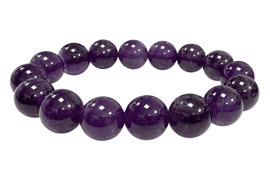 Pulsera Amethyste A perles 12mm