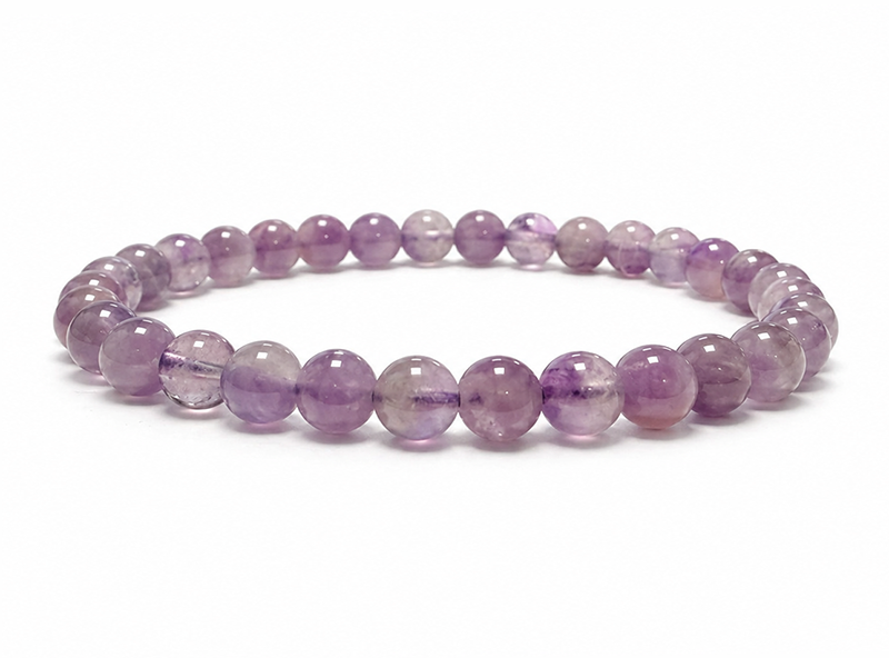 incienso en Pulsera de Amatista Lavanda A cuentas de 6mm