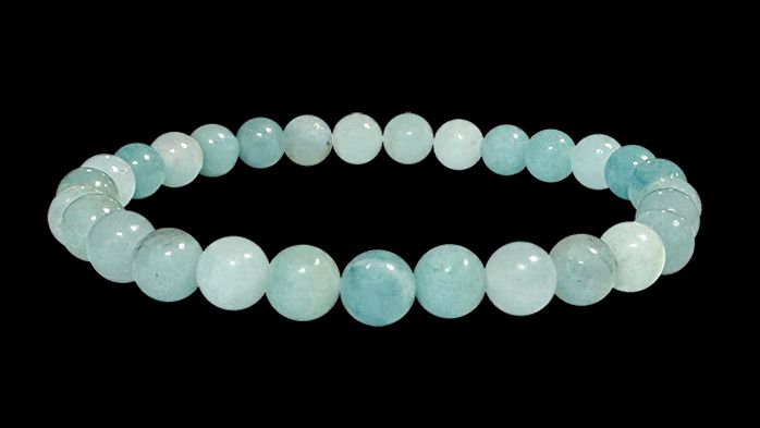 Pulsera con Amazonite China perlas 6mm