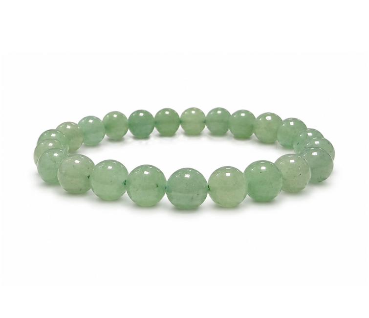 Pulsera de Aventurina Verde A cuentas de 8mm