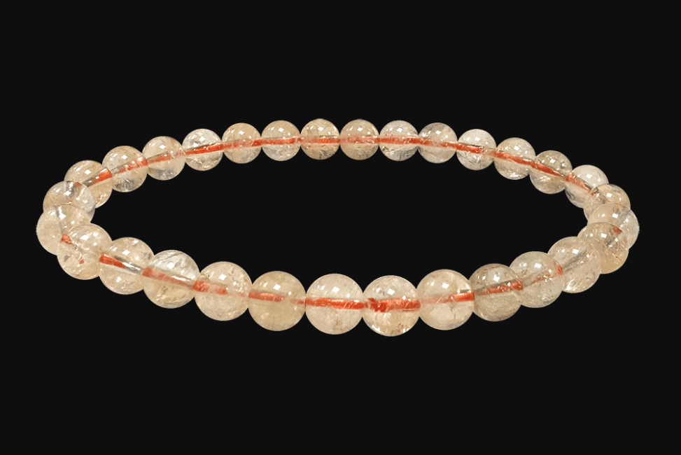 incienso en Pulsera Citrino Natural cuentas 6mm|es