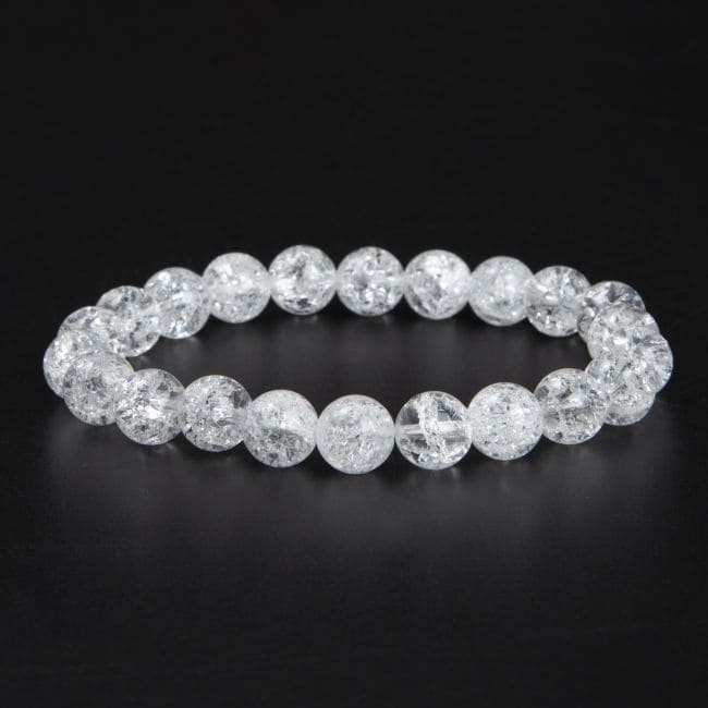 incienso en Pulsera Crack de Cristal de Roca A cuentas de 8mm|es