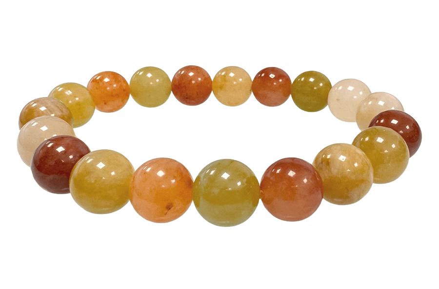 Pulsera Jade multicolor Perles 10mm