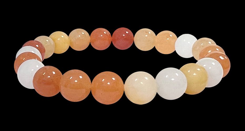 Pulsera Jade multicolor Perles 8mm