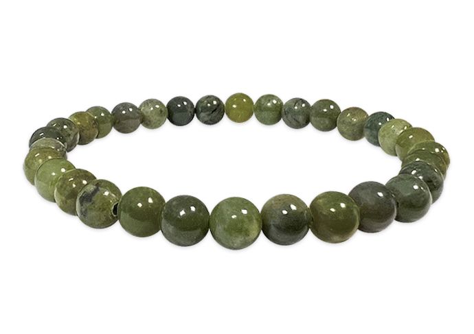 Pulsera Jade Nefrita Perles 6mm