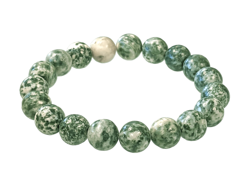 Pulsera Jade Verde cuentas 10mm