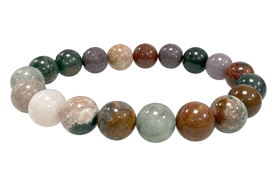 Pulsera Ocean Jasper A Beads 10mm