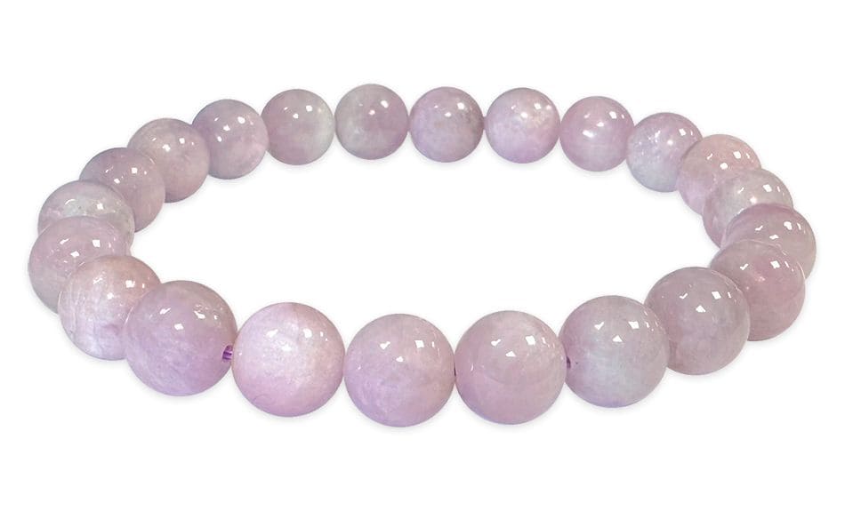 Pulsera Kunzite cuentas A 8mm