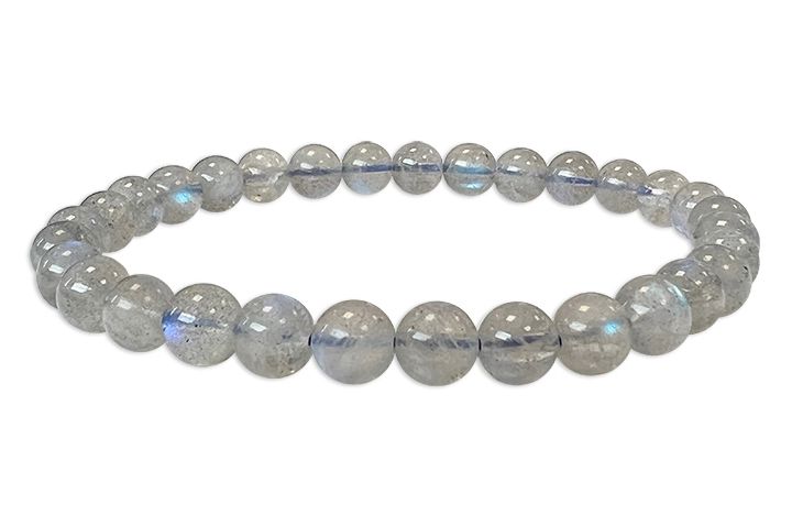 Pulsera Labradorita Noruega AA perles 6-7mm
