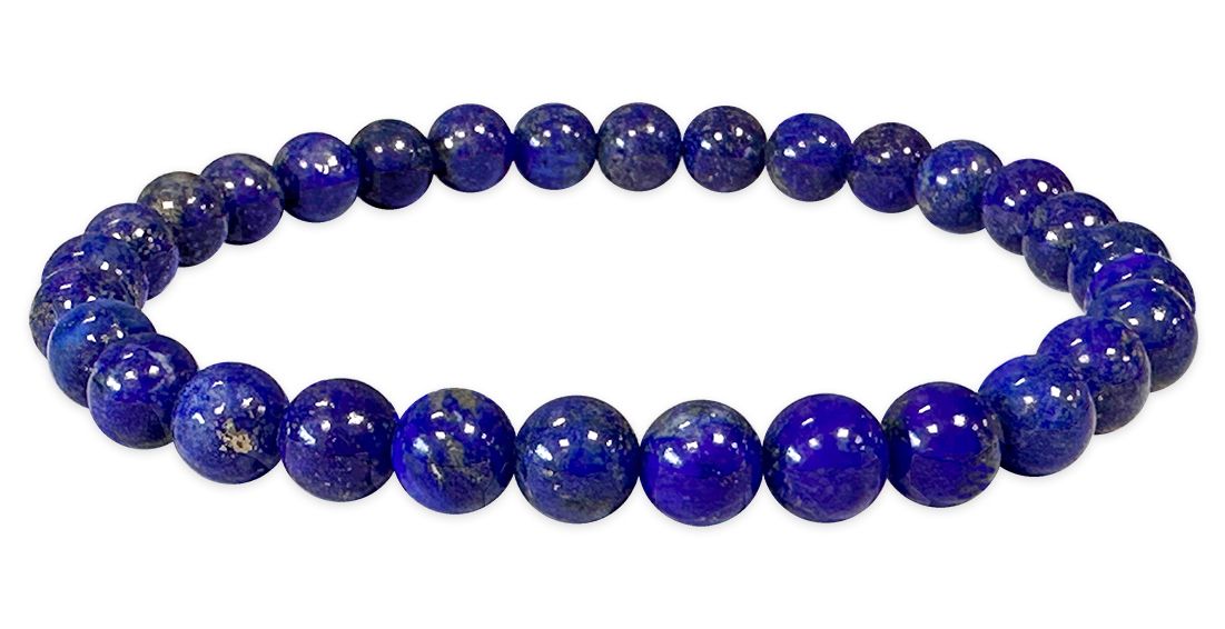 Pulsera Lapis Lazuli AAA perlas 6-7mm
