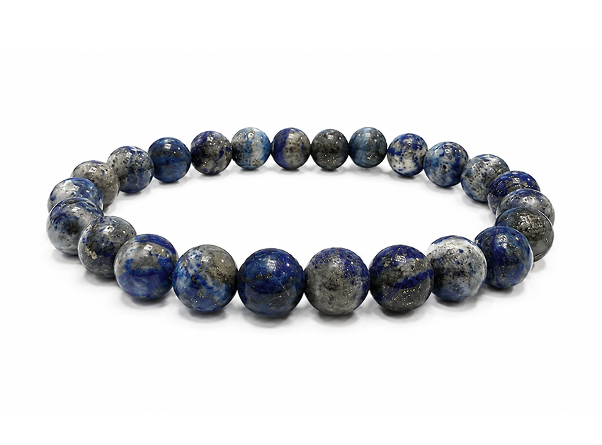 Pulsera de Lapislázuli AB cuentas 8-9mm